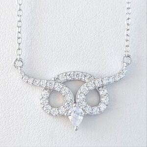 Silver Owl Necklace - 925 Sterling Silver, 2019 Charmed Aroma Owl Collection